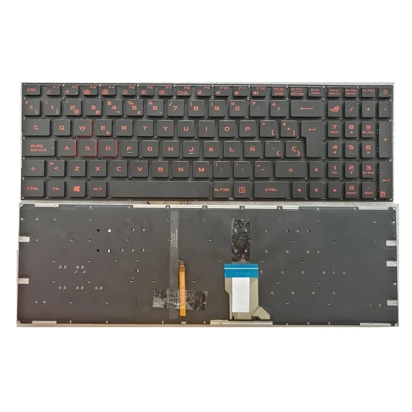 Испанская латинская клавиатура для ноутбука Asus ROG GL502VM GL502VS GL502VT GL702VS GL702VM FX60 SP LA с