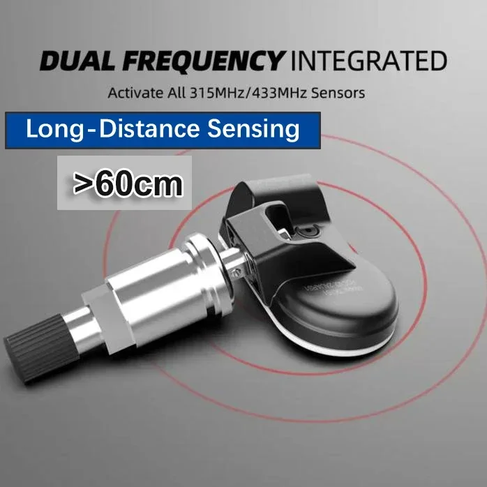 MUCAR S3 TPMS 2in1 Автомобильный датчик давления в шинах 315 МГц 433 Поддержка THINCAR T90