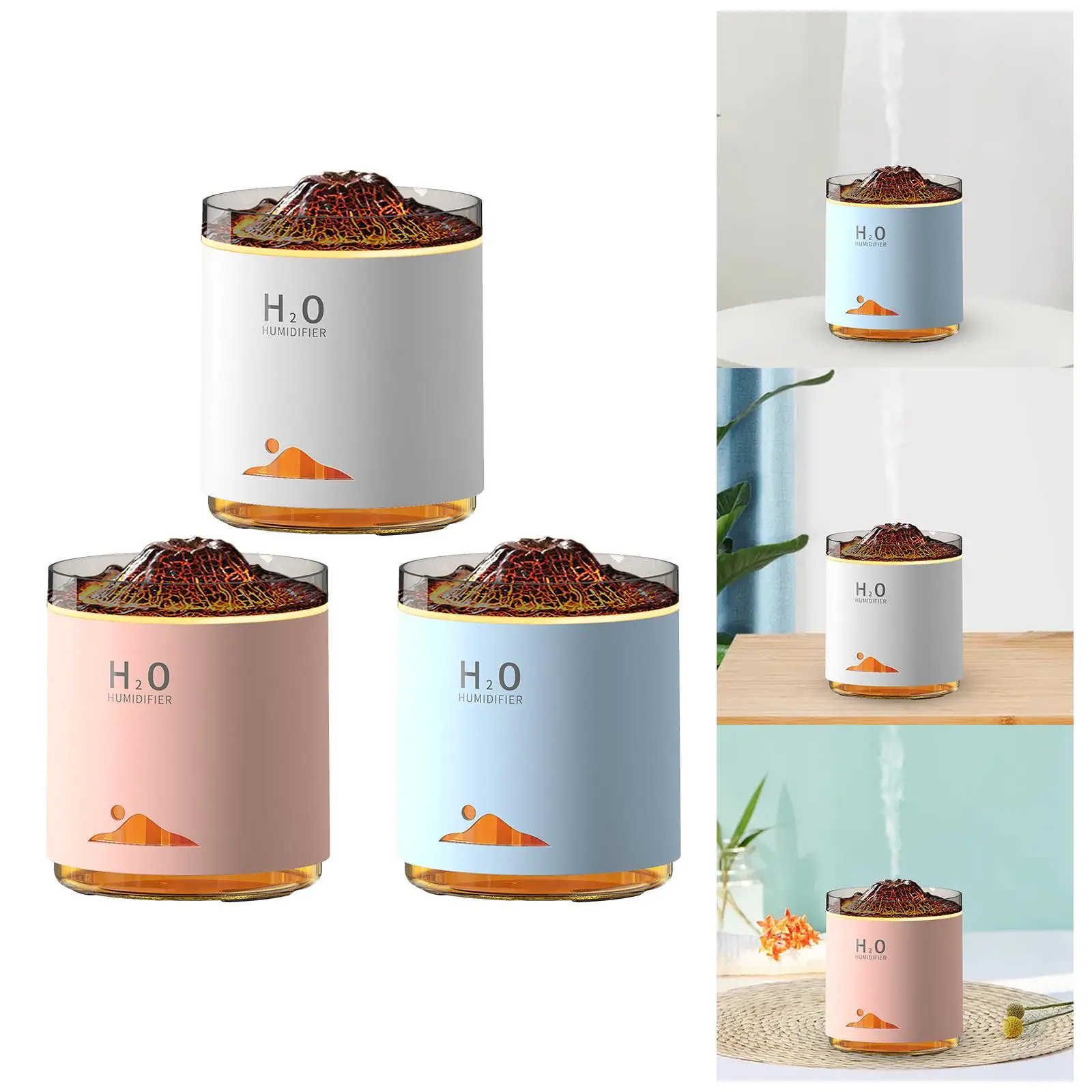 

Персональный увлажнитель воздуха, бесшумный диффузор эфирного масла для дома, автомобиля, детской комнаты