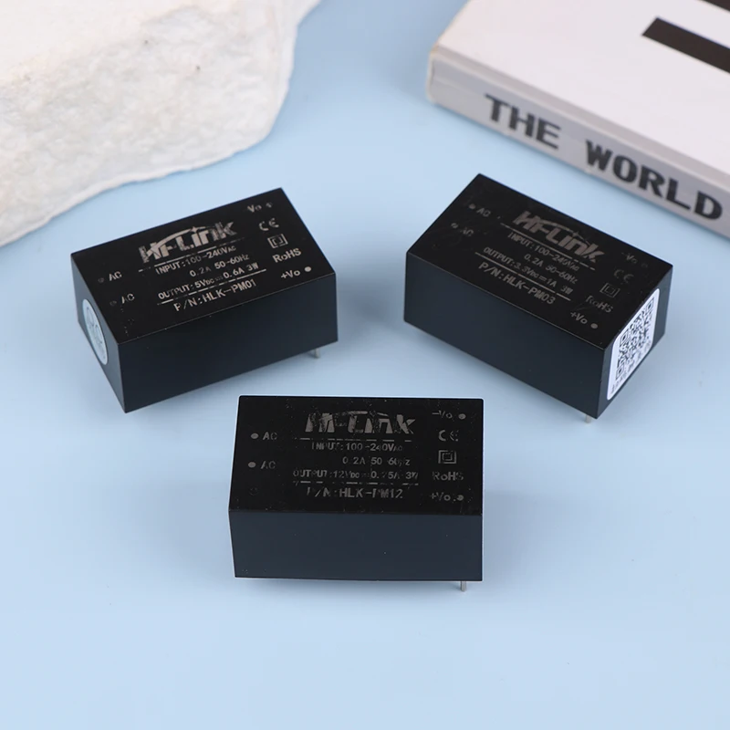 HLK-PM01 Сверхмаленький модуль питания от 220 В до 5