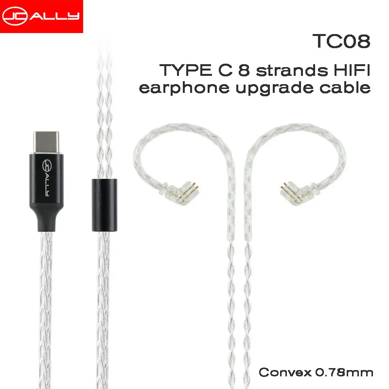 

Кабель Hi-Fi с 8-жильным покрытием, для штекера 3,5 мм, MMCX/2Pin для TFZ CCA KZ ZSX ZST X EDX C12 ZSA SA08 S2