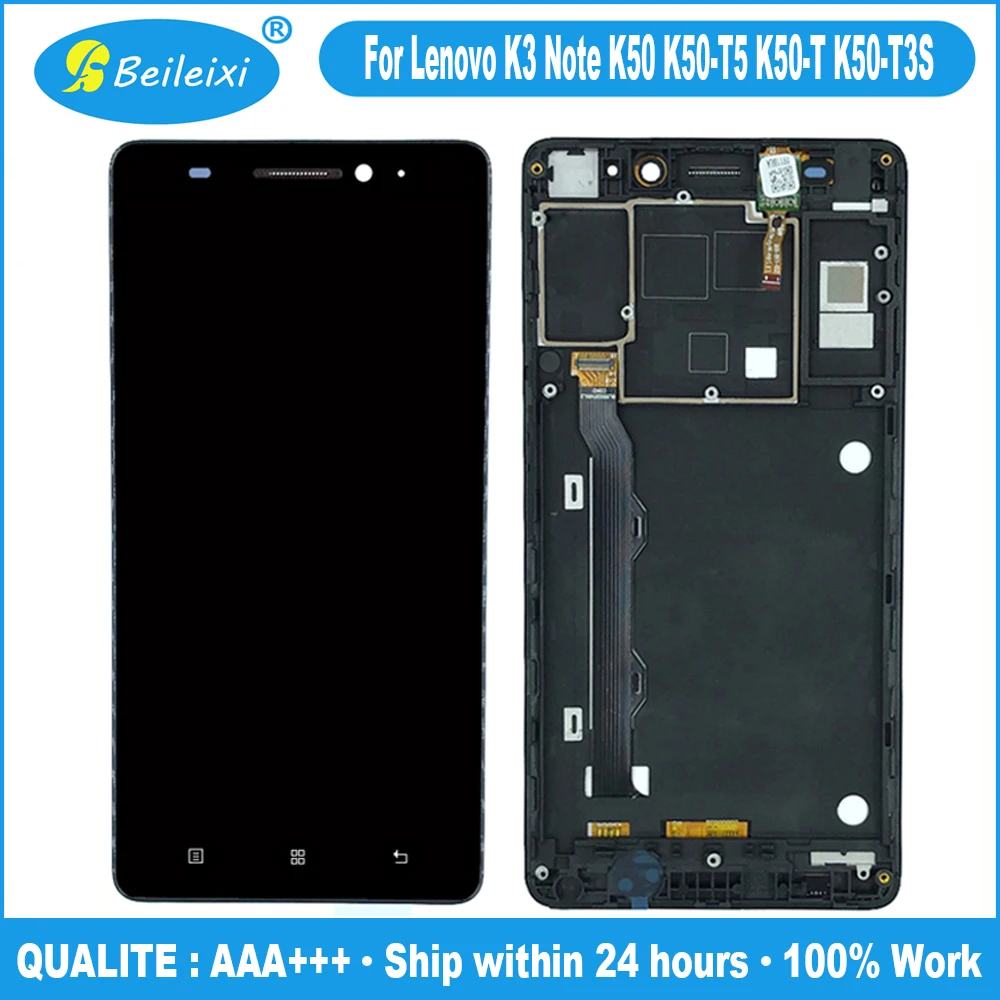 

For Lenovo K3 Note K50 K50-T5 K50-T K50-T3S LCD Display Touch Screen Digitizer Assembly Replacement Parts