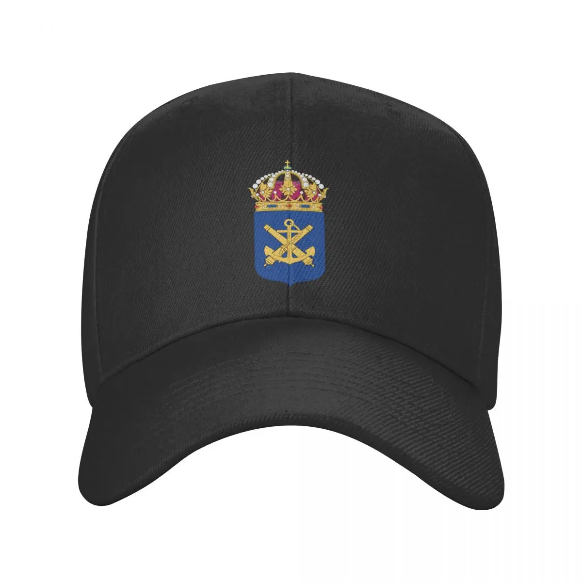 

Swedish Navy Flag Summer Sun Baseball Cap Breathable Adjustable Male Outdoor Hat