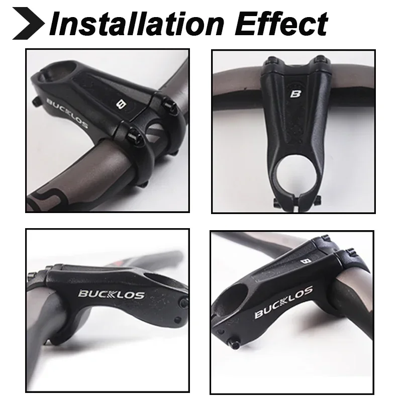 Вынос велосипеда BUCKLOS -17 градусов 70 мм вынос руля 31 8 алюминиевый сплав