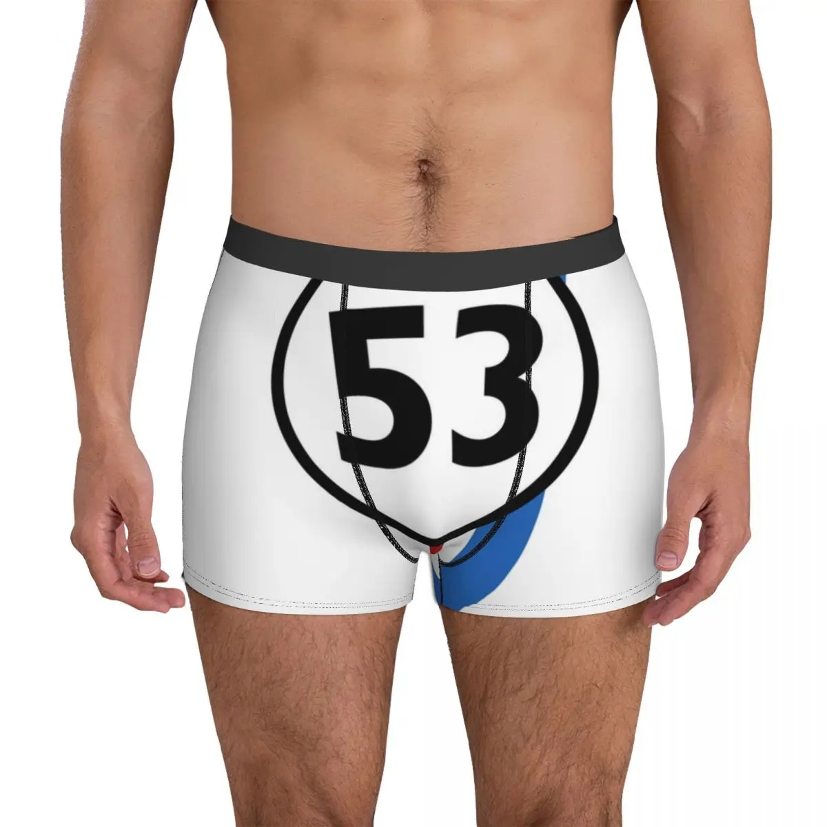 

Herbie Underwear Herbie Comfortable Underpants Printed Shorts Briefs 3D Pouch Male Plus Size Boxershorts