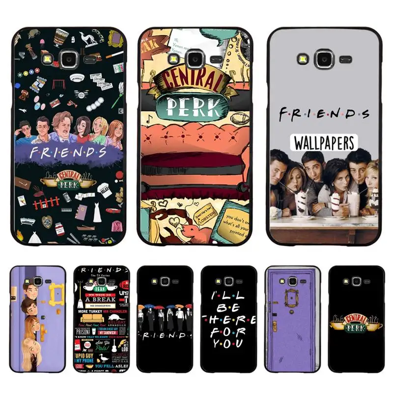 

RuiCaiCa Friends TV Show Phone Case For Samsung Galaxy J 4plus J6 J5 J72016 J7prime cover for J7Core J6plus Back Coque