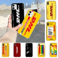 DHL Hot Express 50th Anniversary Edition Phone Case for iPhone Mini Pro Max Plus 2020 Case shell