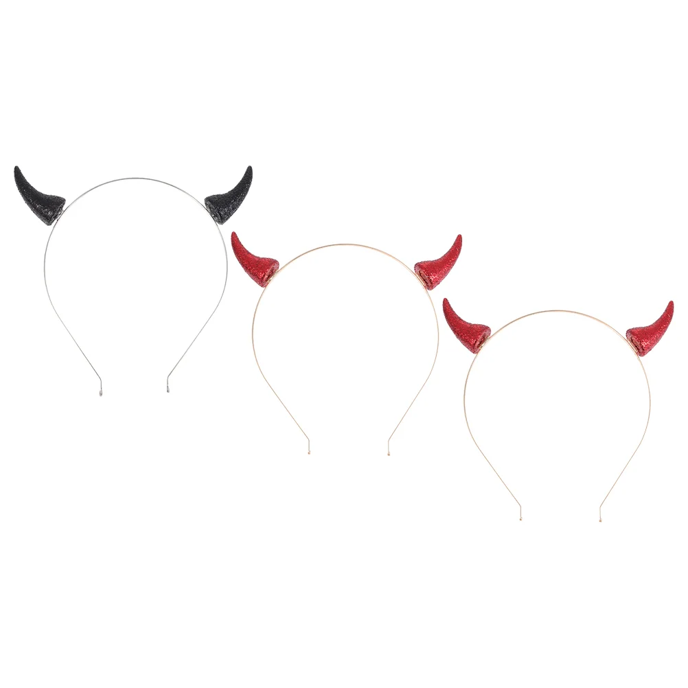

3Pcs Cosplay Hairbands Hair Accessories Headdresses for Decor
