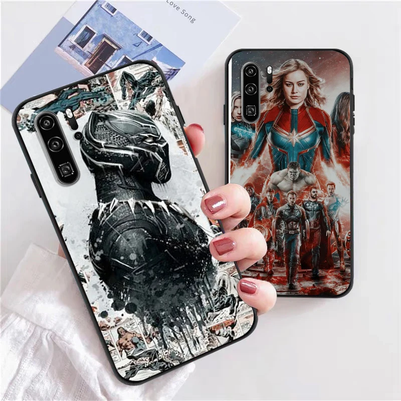 

Marvel Phone Cases For Huawei Honor P30 P40 Pro P30 Pro Honor 8X V9 10i 10X Lite 9A Funda Carcasa Coque