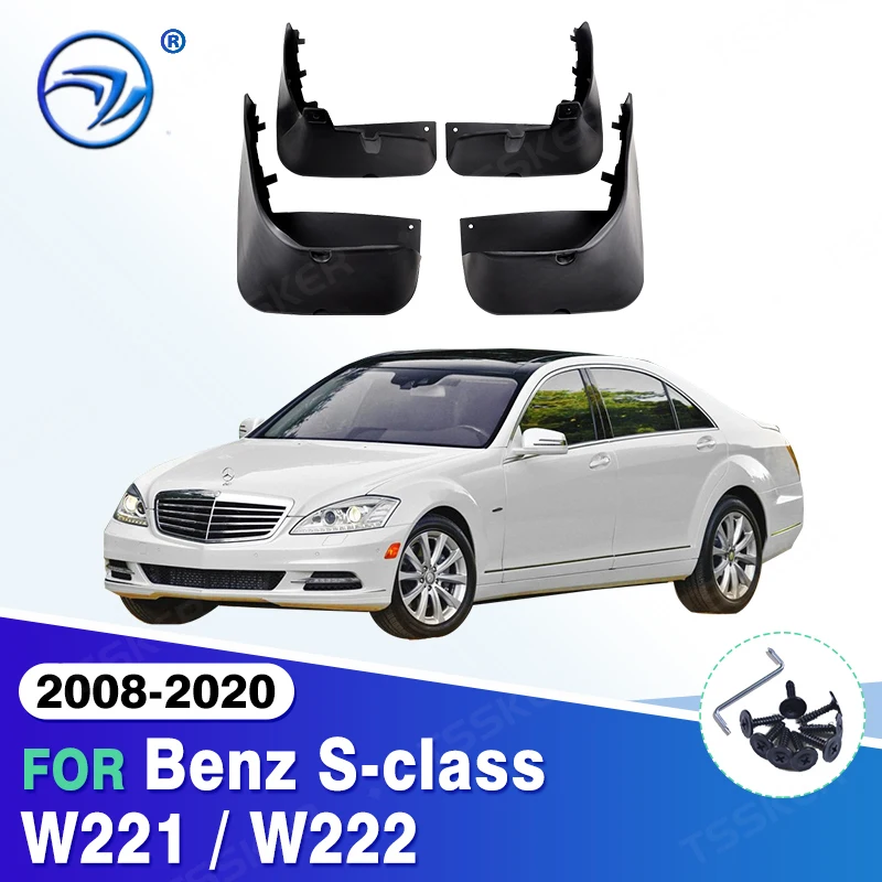 

Для Benz S-класса W221 W222 S300 S350 S450 S500 брызговики S-класса W221 W222 брызговики автомобильные крылья автоаксессуары 2008-2019