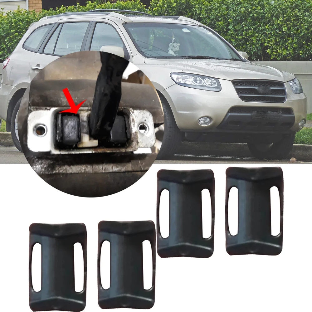 

4X передняя и задняя часть для Hyundai SANTA FE (I-II) SM CM 2001 2002 2003 2004-2012 Ремкомплект ремня для проверки двери автомобиля, стопор, демпфирующий зажим