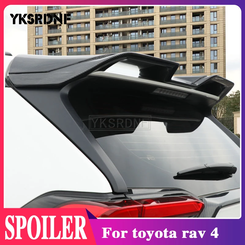 Спойлер для toyota rav 4 2020 высококачественный спойлер из АБС-пластика заднего крыла