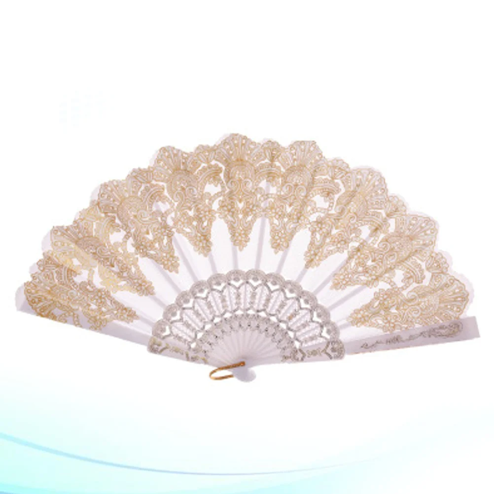 

Большой складной Ручной Веер, китайский стиль, печатный складной веер, праздничный подарок, веер для представлений (белый)