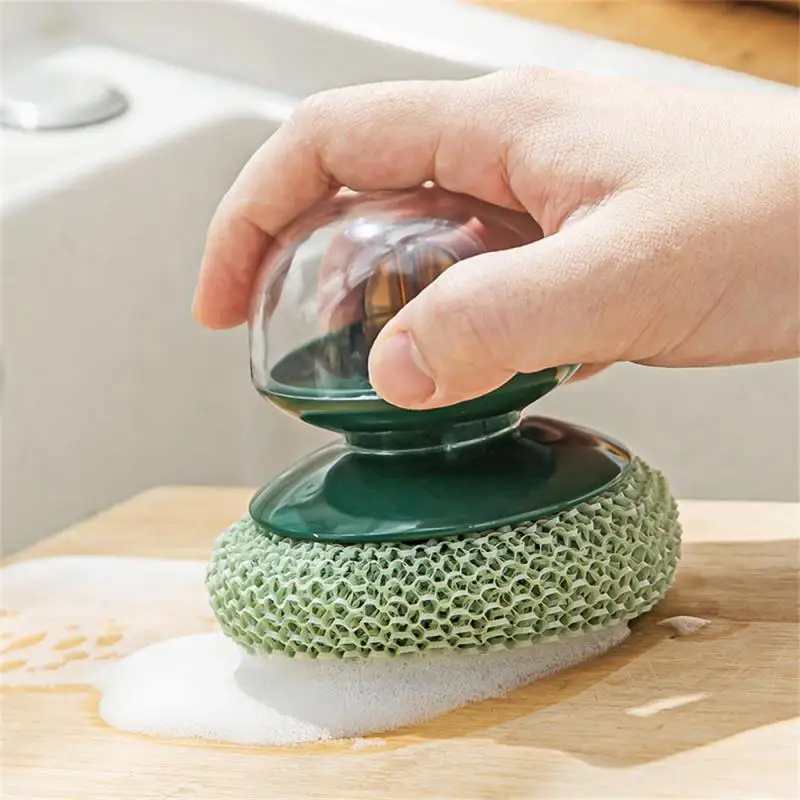 

Strong Decontamination Brushes Jellyfish Design Dish Cleaning Brushes Environmentally Friendly Hot Sale Pot Washing Brush