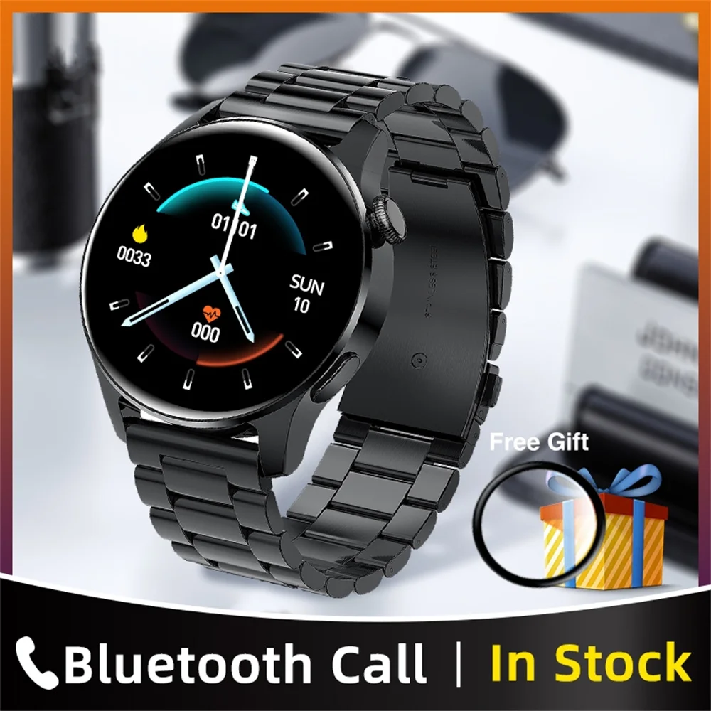 

New GT3 Bluetooth Call Smart Watch Men Full Touch Screen Waterproof Sport Fitness Tracker for IOS Android Huawei Smart Watch