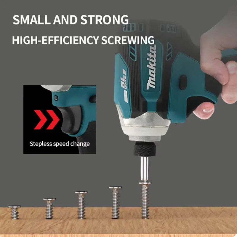 Makita DTD171 Новый ударный шуруповерт 18 В BL Мотор Голый блок инструментов Ударный