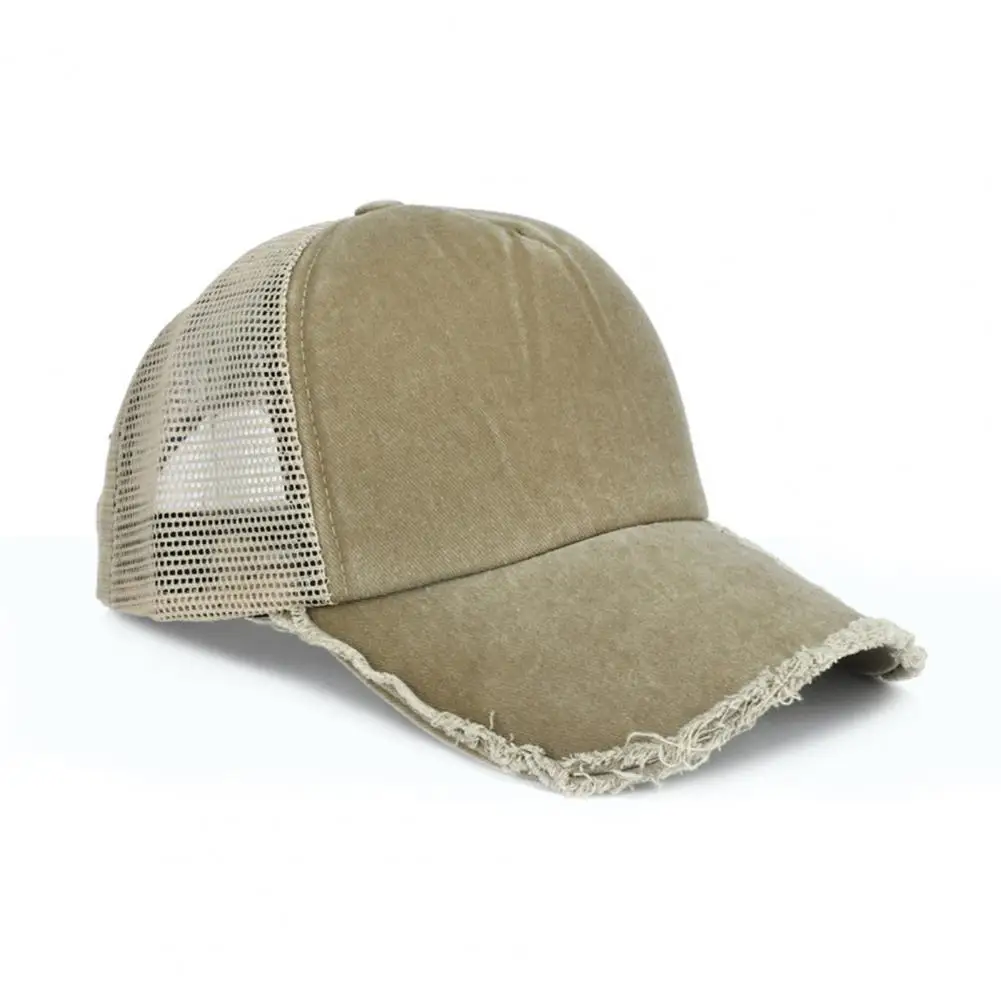 

Baseball Hat Chic Hollow Out Sunshade Lightweight Baseball Hat Men Headwear Men Summer Cap Summer Peaked Cap