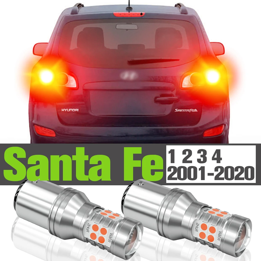 2x светодиодные Аксессуары для стоп-сигналов лампа Hyundai Santa Fe 1 2 3 4 2001-2020 2005 2006 2009 2010
