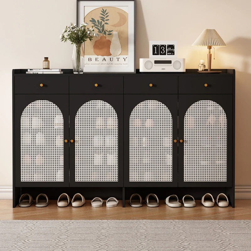 

Designer Space Saving Shoe Cabinets Slim Corner Filing Stand Shoe Cabinets Storage Bench Schoenenrek Home Furniture YQ50SC