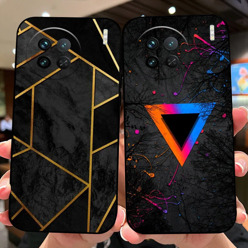 Милый противоударный мягкий Силиконовый ТПУ чехол для телефона Vivo X90s бампер X90 Pro