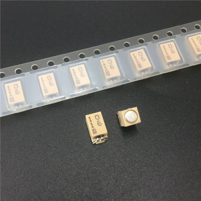 10 шт. мкФ 16 В NIPPON NCC 3x5 мм в SMD квадратный конденсатор с чипом