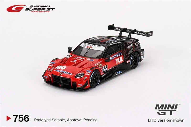 **Предзаказ** MINI GT 1:64 Z GT500 # Литая под давлением модель автомобиля NISMO 23&quot AUTECH Z&quot 2023
