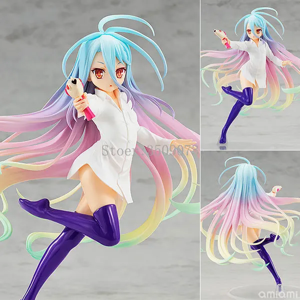

Нет игры нет жизни Аниме фигурки Shiro Jibril сексуальная девушка водяной пистолет Ver. Экшн-фигурка из ПВХ, Shiro Jibril, Коллекционная модель, кукла в п...