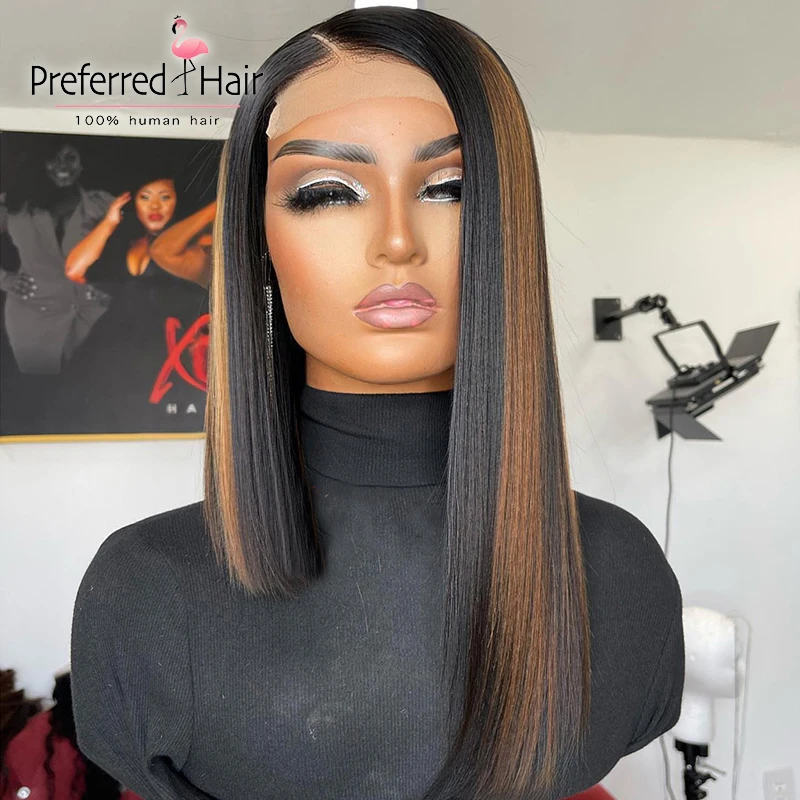 Короткие прямые волосы с короткими прямыми волосами для детей парики из