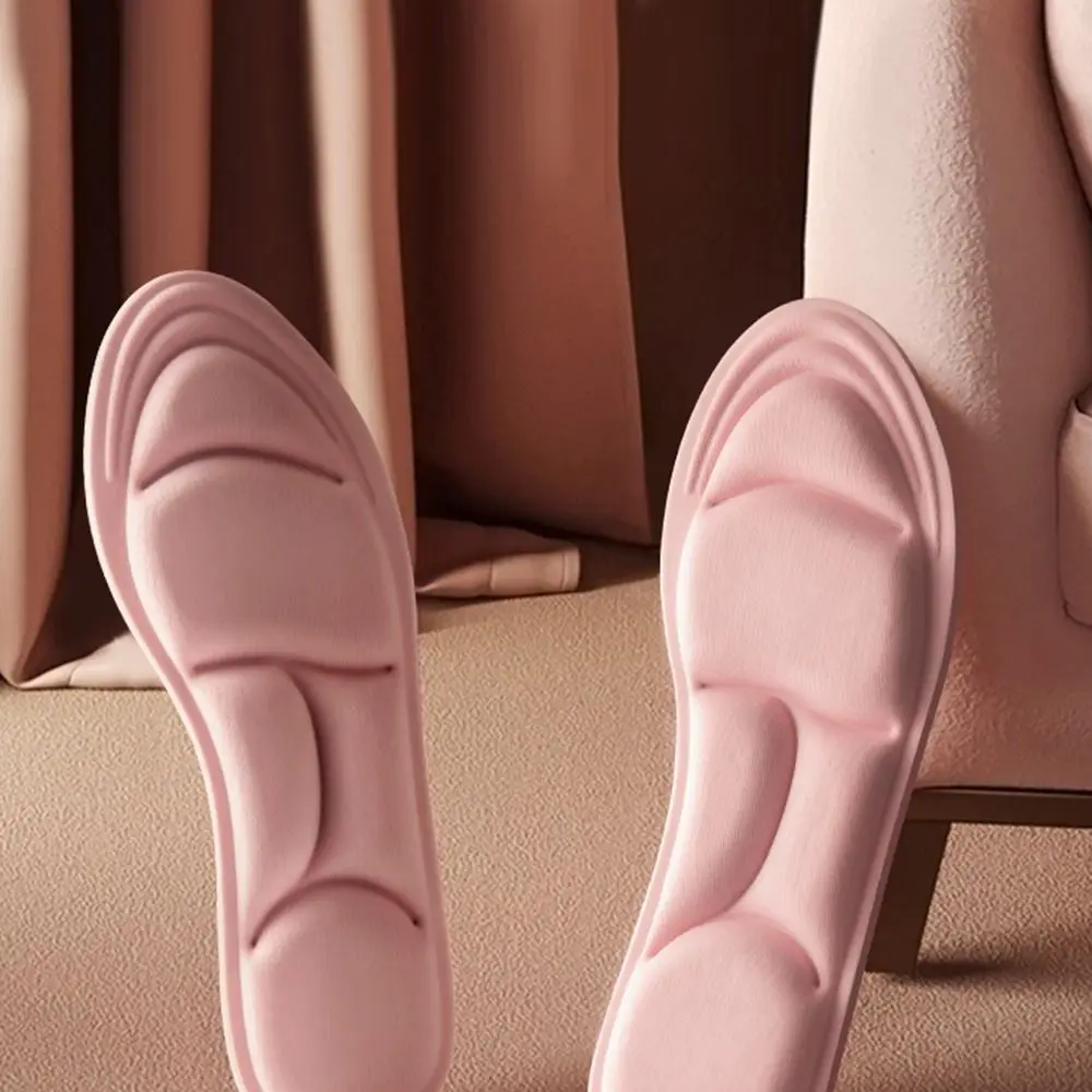 

2Pairs Memory Foam 5D Sport Insoles for Shoes Deodorant Breathable Cushion Running Insoles For Feet Care Orthopedic Insoles