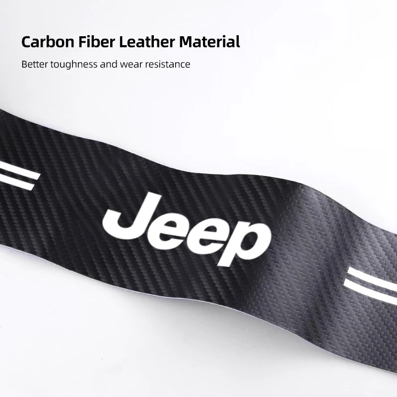 Наклейка из углеродного волокна 5 шт. Защитная пленка для Jeep Grand Cherokee Wrangler JK