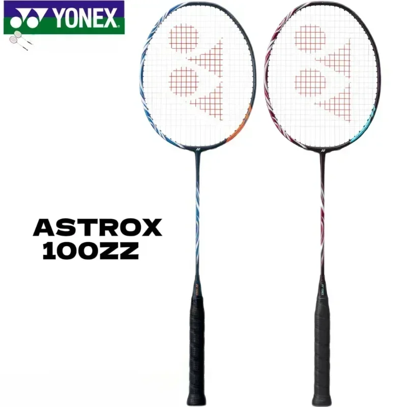 YONEX ASTROX 100ZZ Ракетка для бадминтона Carbon Offensive Professional 1000Z Ax100zz Сине-красные ракетки с