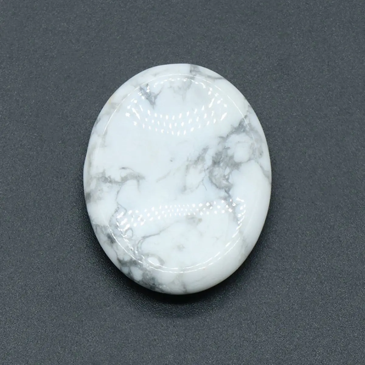 6 шт., волшебный камень Howlite для снятия стресса, легко носить с собой, лечение чакры, волшебный драгоценный камень, лечебная чакра (art.: 3920bf82d760e) - 3920bf82d760e