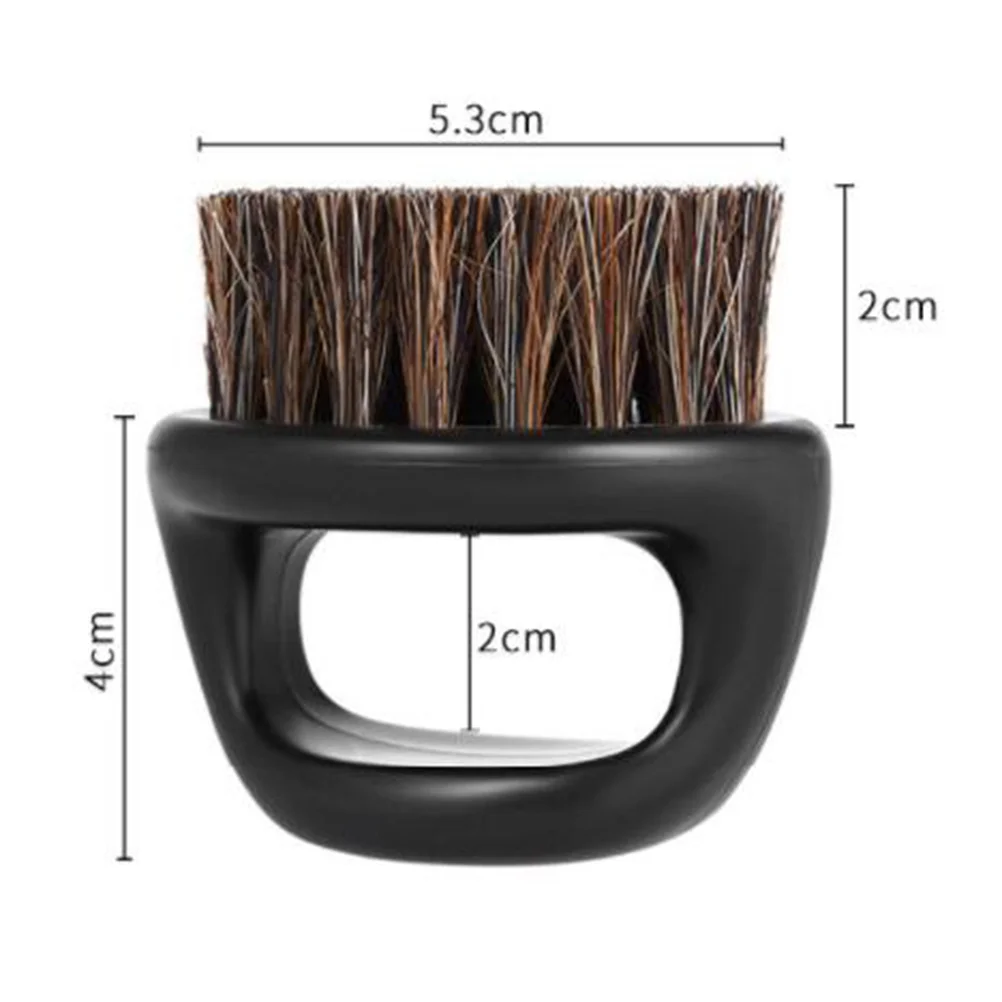 

Brush Beard Barber Brushes Shaving Hair Men Mustache Soft Straightener Fade Cutting Kits Growth Soften Clean Straightening Sweep