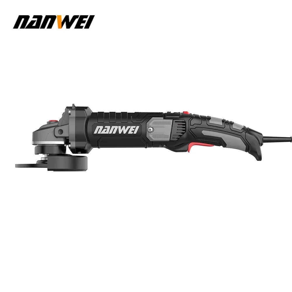 Беспроводная проводная угловая шлифовальная машина NANWEI 110-220 В электрическая