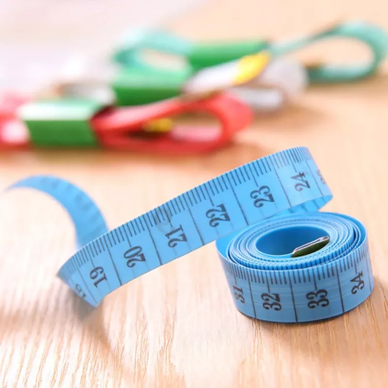 

2022New 1.5M Random Color Body Measuring Ruler Sewing Tailor Tape Measure Sewing Soft Ruler Meter Sewing Measuring Tape