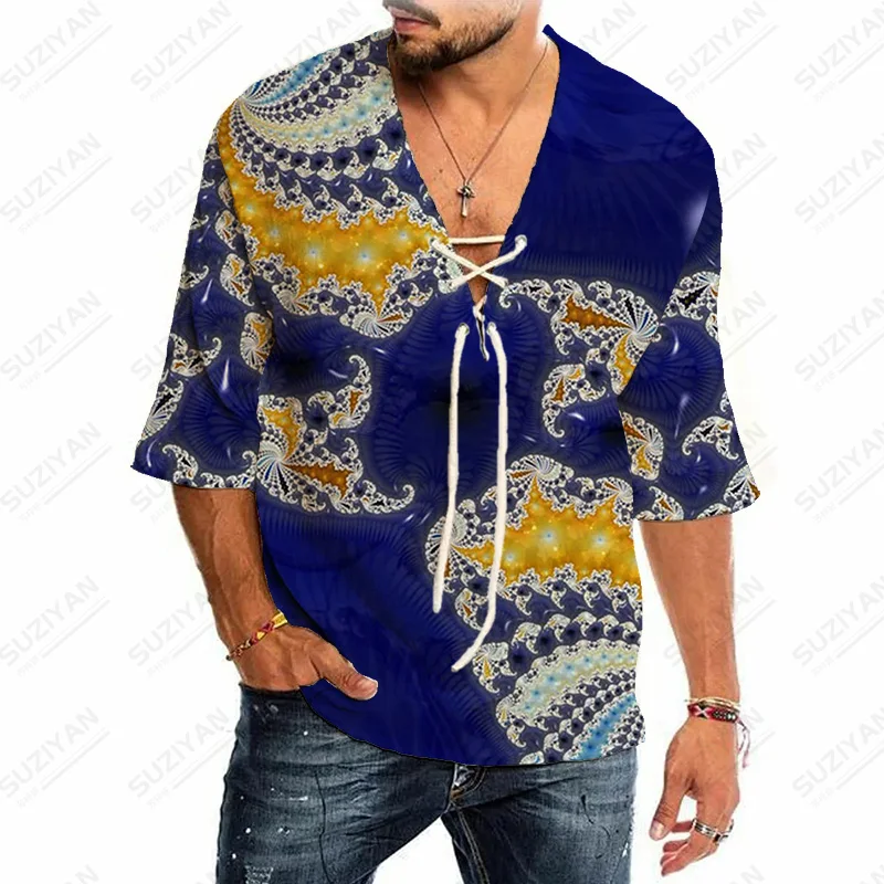 

Designer Formal New Arrivals Sale Plaid Clothing V-Collar Turn-Down Shirts Trendyol Knotted Luxury Breathable Online Hot Sale