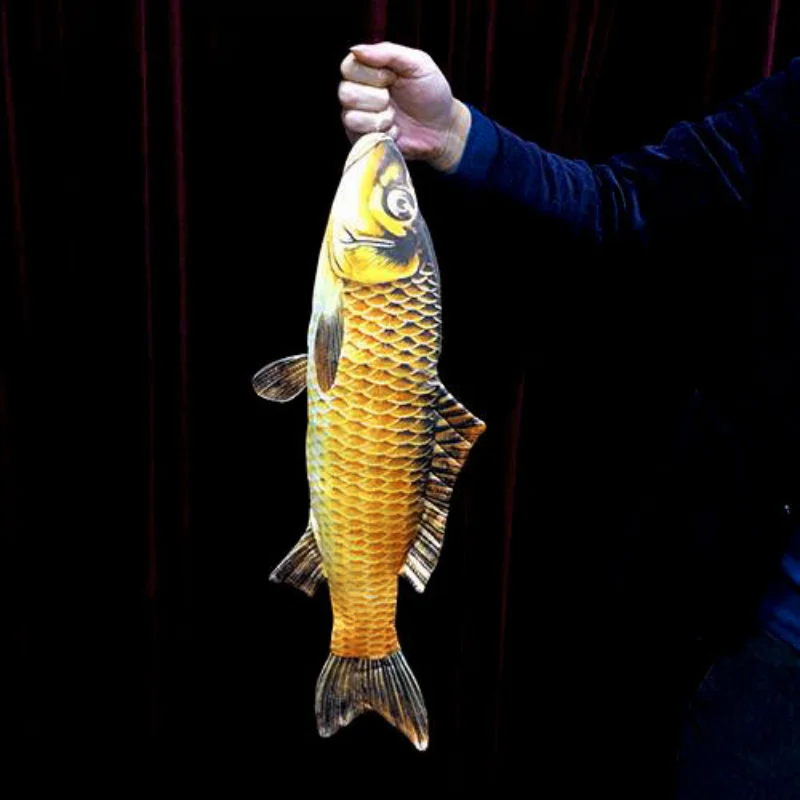 

Appearing Fish (54cm) Jumbo Fish Magic Tricks for Magician Stage Illusions Gimmick Props Mentalism Funny Toys Show 2019 FISM