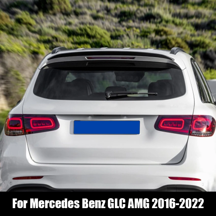 

Car Rear Roof Spoiler Trunk Wing For Mercedes Benz GLC X253 W253 GLC43 GLC63 GLC200 GLC260 GLC300 AMG 2016-2022 Carbon Look