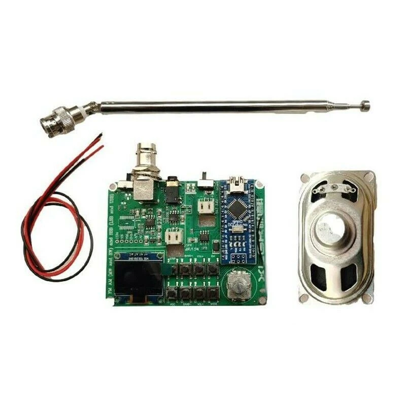 

DIY SI4735 Wishcolor New SDR SI4732 All Band Radio Receiver FM AM (MW and SW) SSB (LSB and USB) Pcb Board