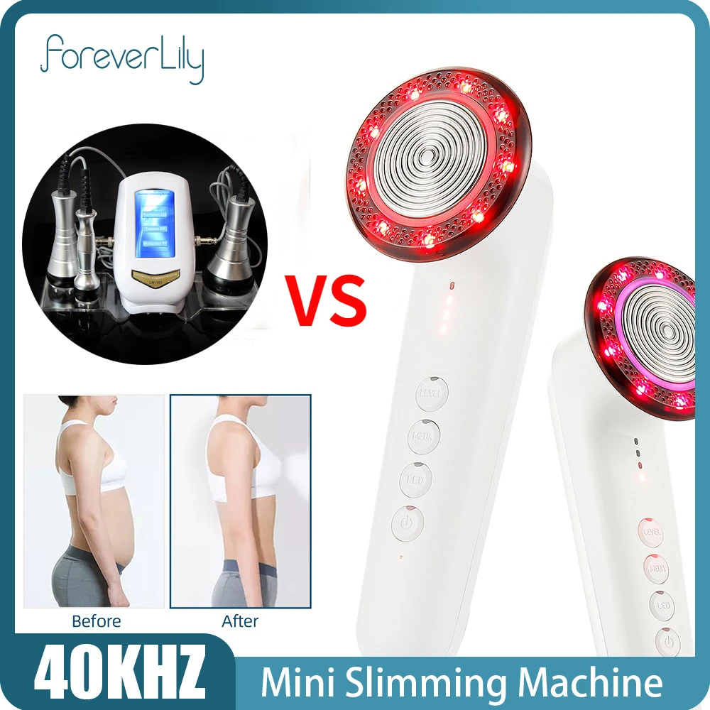 

40K Cavitation Ultrasonic Body Slimming Machine Fat Burner Weight Loss Massager Photon Therapy Skin Rejuvenation Beauty Device