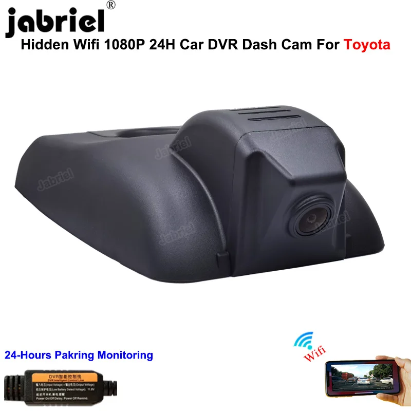 HD 1080P WIFI Dash Cam Car Dvr Dashcam for Toyota Camry Corolla CH-R for Toyota Highlander Avalon Rav4 for Toyota Sienna Alphard