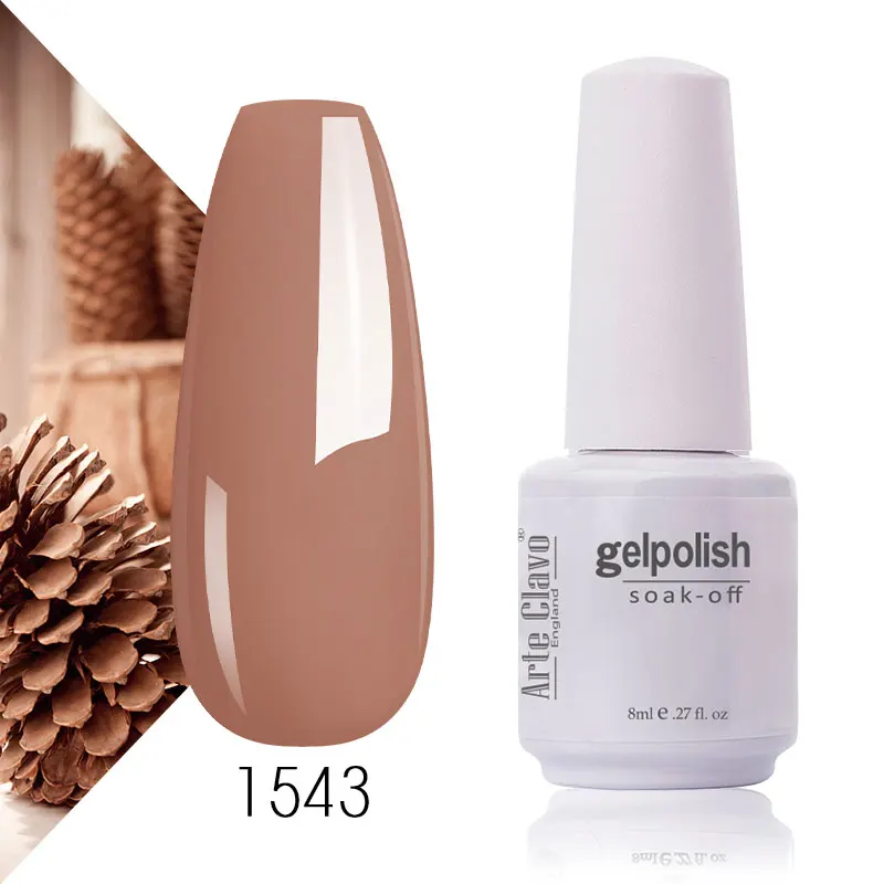 Гель-лак для ногтей тыквенный белый черный матовый 8 мл | Красота и здоровье