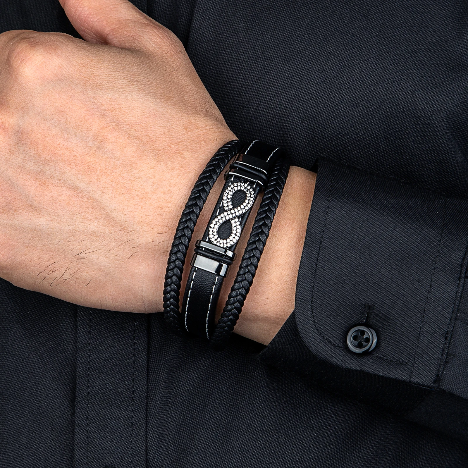 2024 Новая мода соответствующая микроинкрустация 8 форматов нейтральный стиль