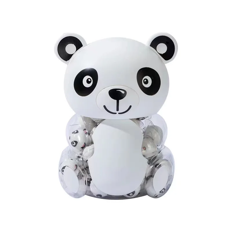 Panda fudge Sandwich fat dudun bear 3D new children Food leisure Snack cotton candy 60 Grains