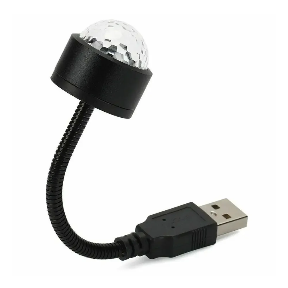 

Мини USB музыкальный ритм волшебный сценический эффект проекция сценический светодиодный атмосферный автомобильный светильник для вечеринки DJ ночник диско-лампа Decorati O1X0