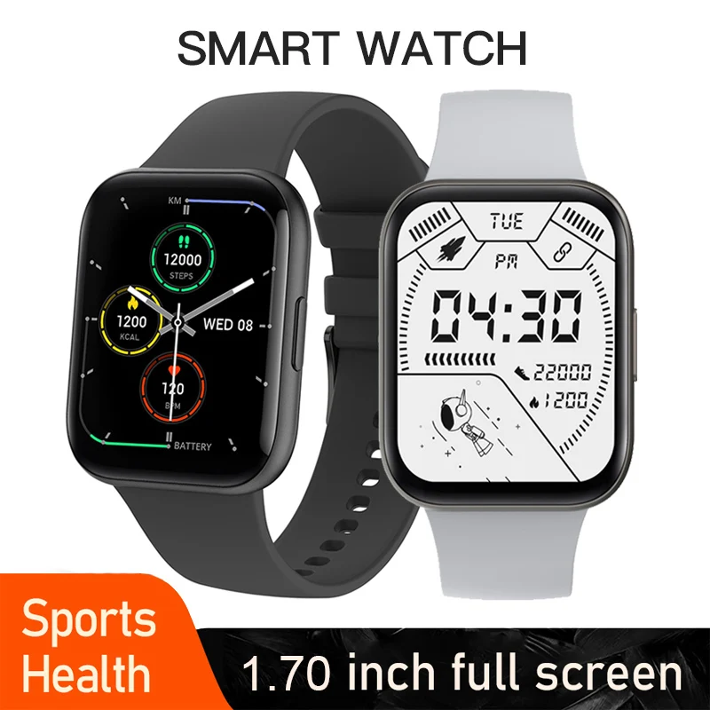 

2022 New Smartwatch Men IP68 Waterproof 1.7" Full Touch Screen Smart Watch for Women Sports Health Fitness Tracker Smart Watch