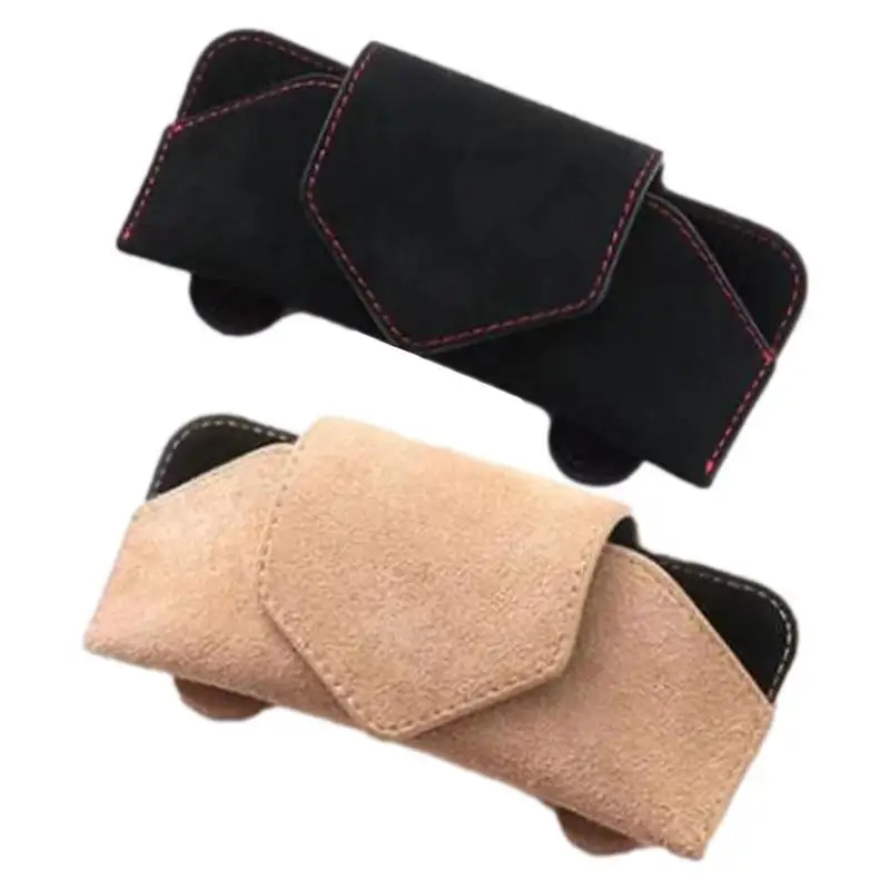

Portable Car Glasses Case Auto Sun Visor Sunglass Clip Holder Sunglass Hanger Clip For SUVs Trucks Vehicles Soft Sunglass Clip