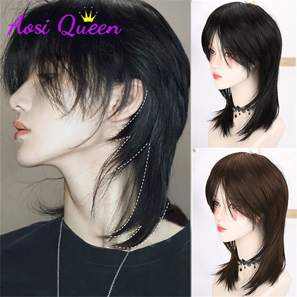 Matching Handsome Korean Natural Fluffy Net Red Cos Universal Wig