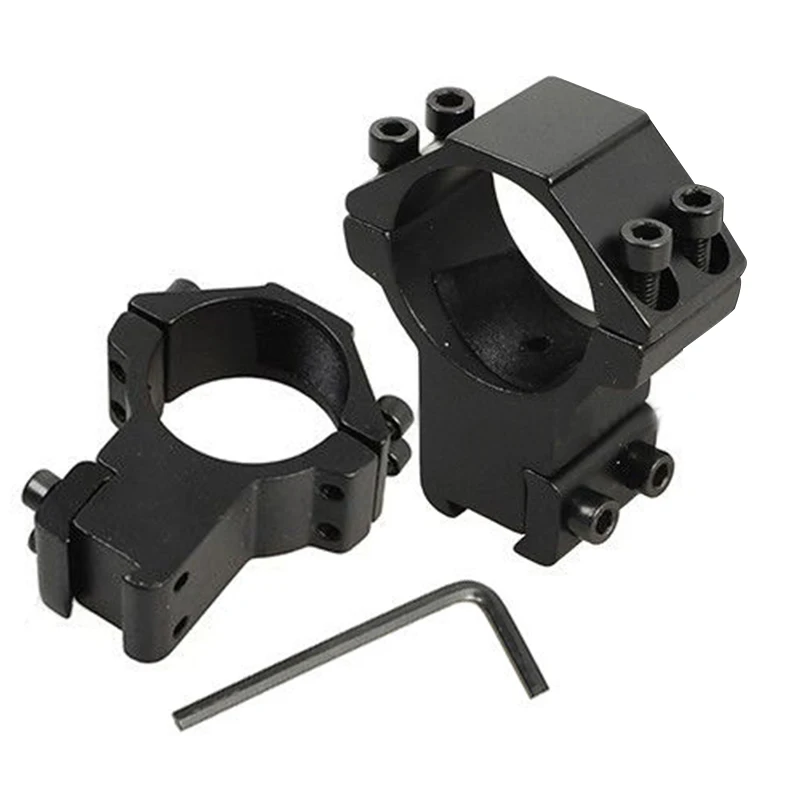 

1Pair 30mm Scope Mount Rifle Ring Weaver 11mm Base Rail Rifle Hunting Dovetail Rail Caza gun Accessories scope hunting