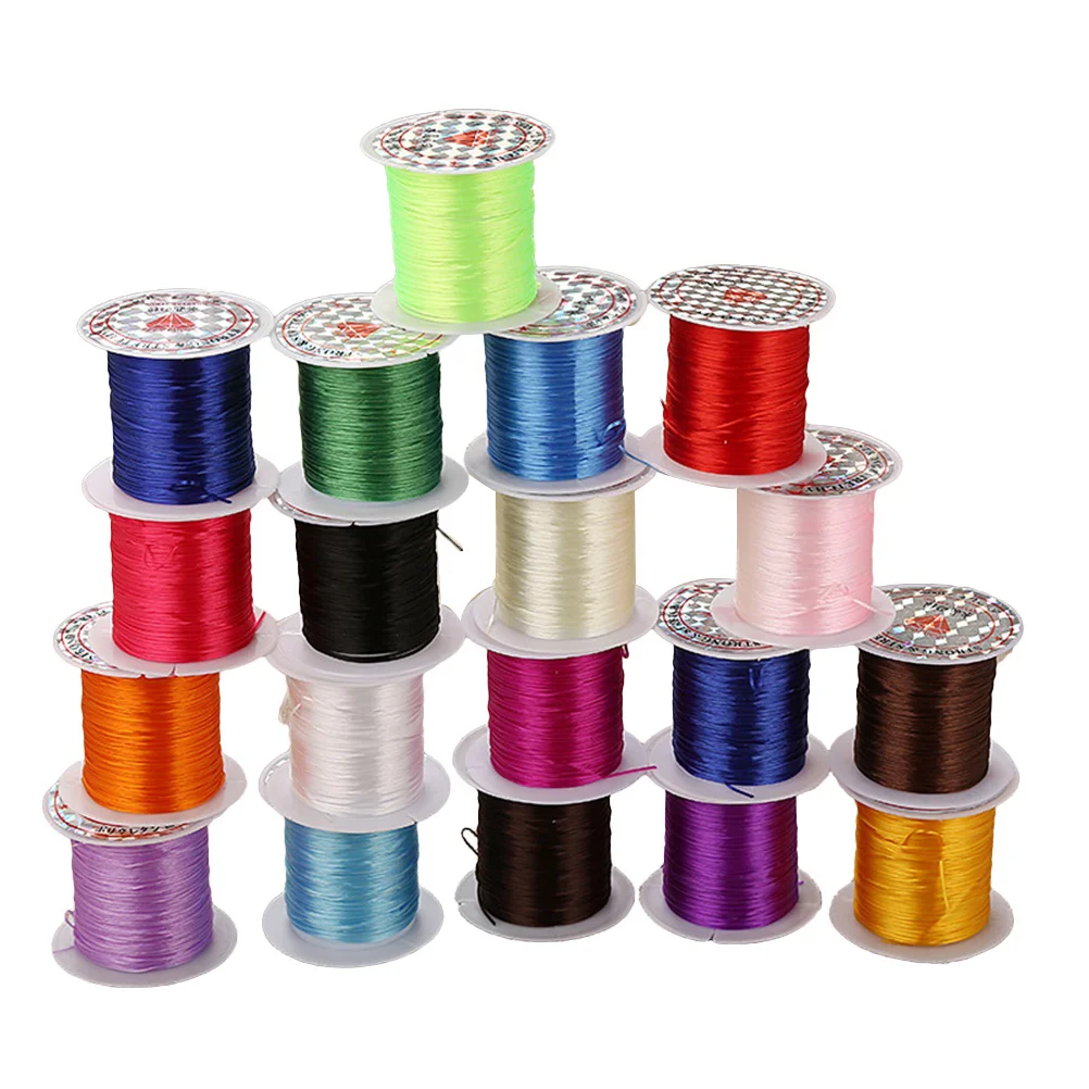 

25 Rolls Elastic Thread Crystal Thread Transparent String Accessories Transparent String Crystal Thread